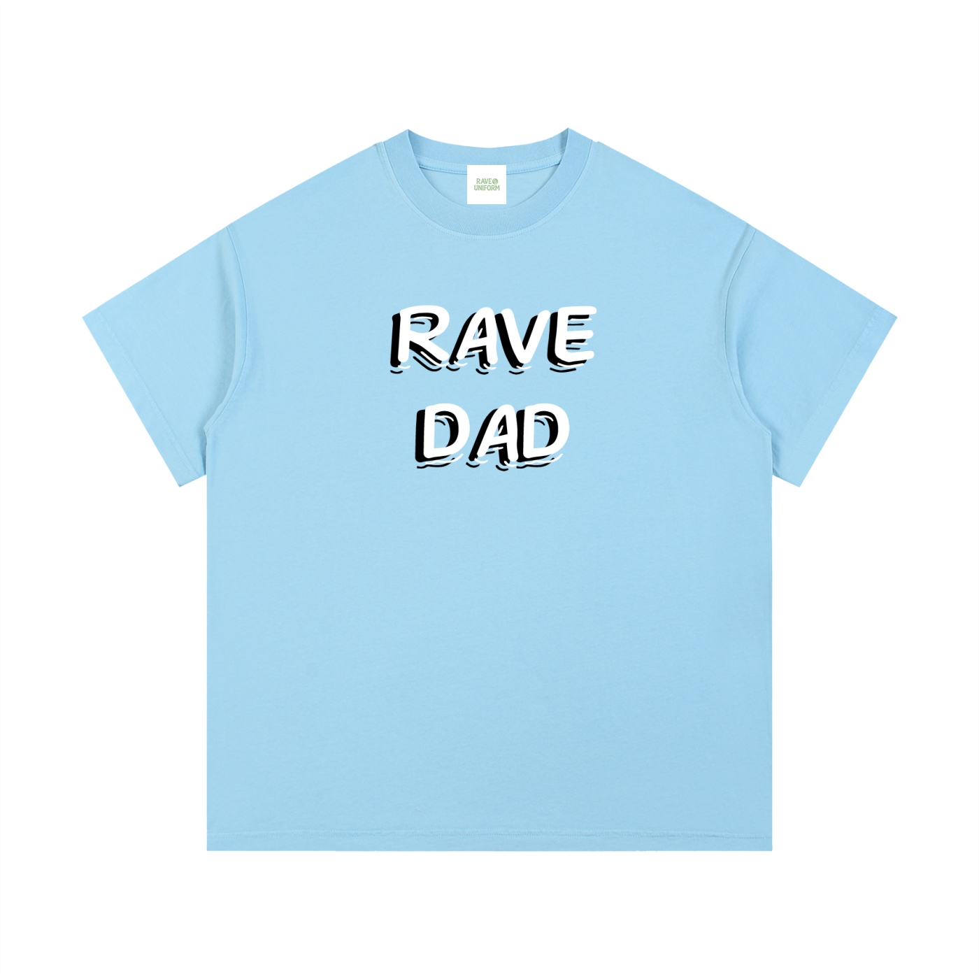 Rave Dad Cotton T-Shirt - Rave Streetwear View
