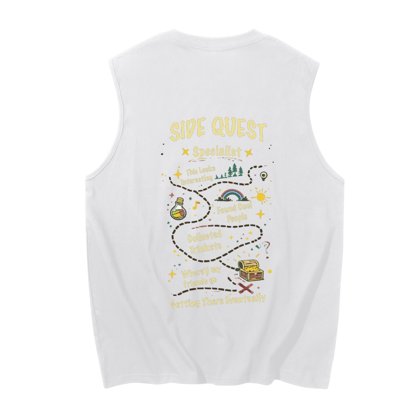 Side Quest Muscle Tank Top