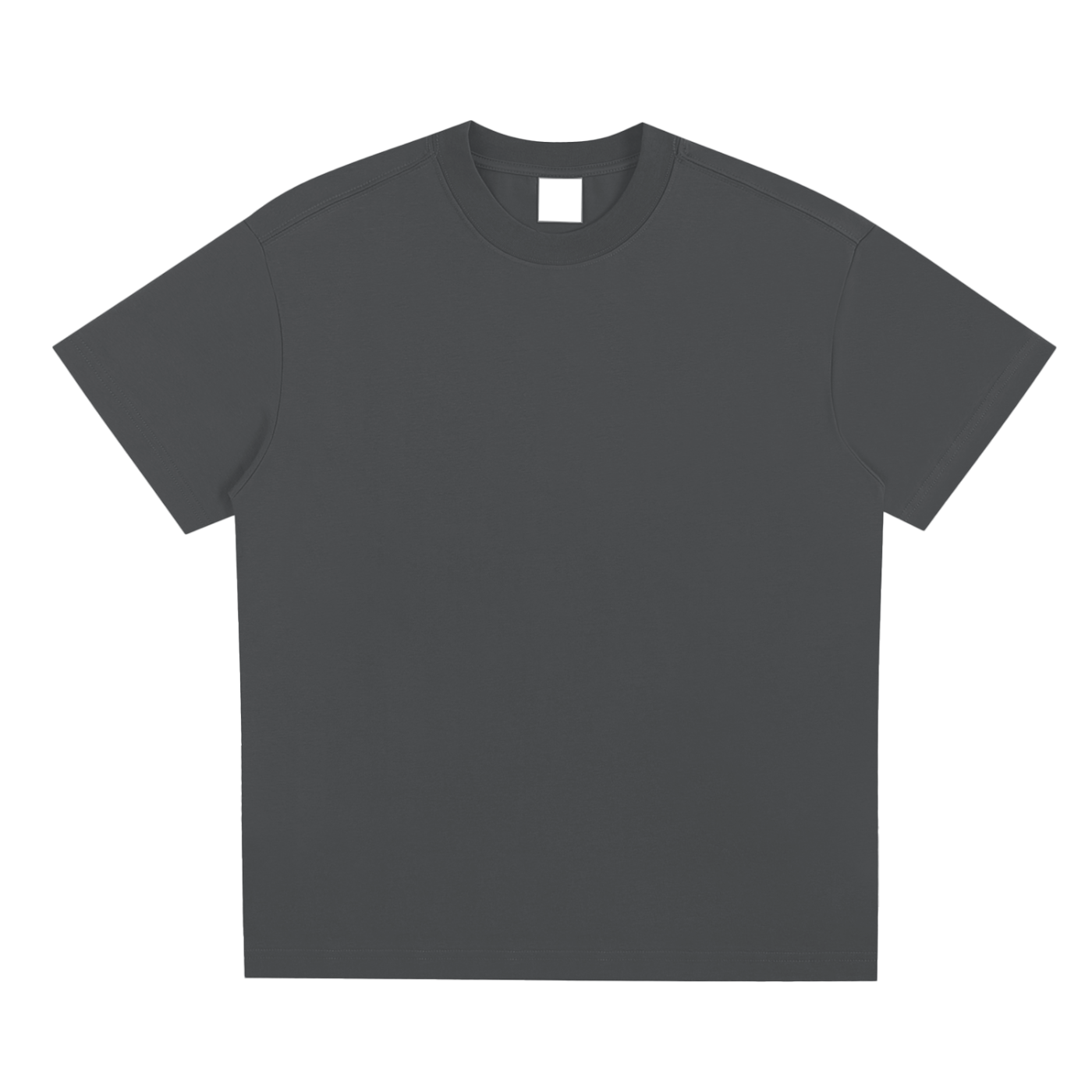 Sorona Quick-Dry Cooling T-Shirt in Dark Gray detail view by Rave Uniform