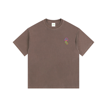 Glowing Mushroom Oversized T-Shirt