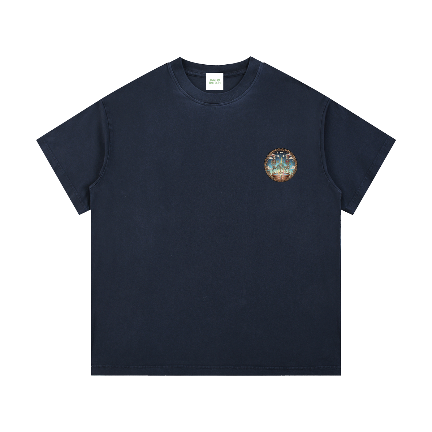 Flower Friends T-Shirt - Rave Uniform Detail View