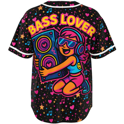 Bass Lover Baseball Jersey