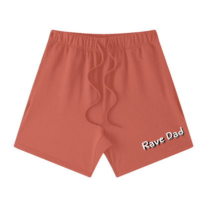 Rave Dad Cotton Shorts