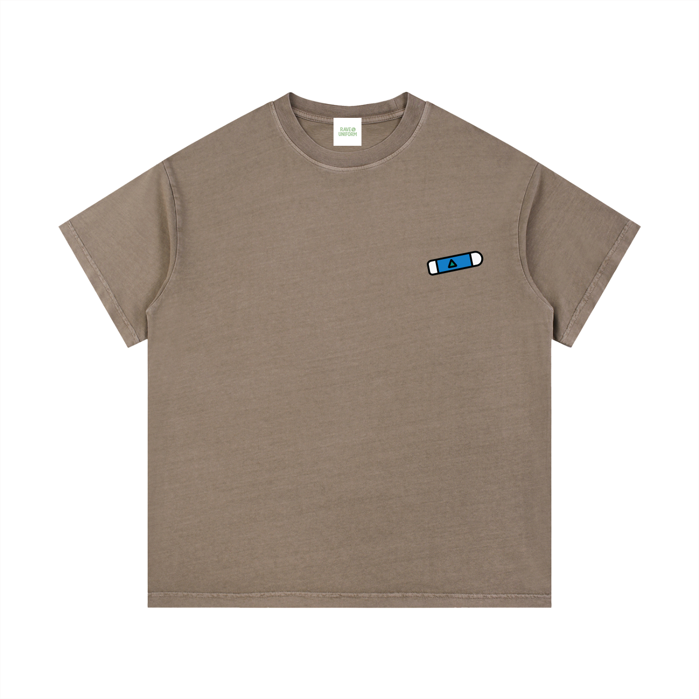 Deep Breath T-Shirt - Rave Uniform Detail View