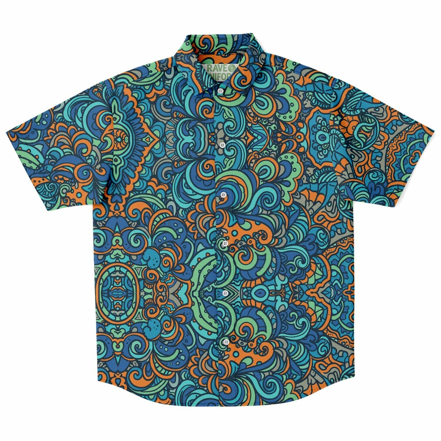 Tropical Island Button Up
