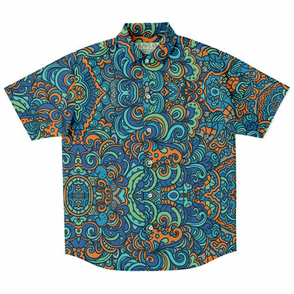 Tropical Island Button Up