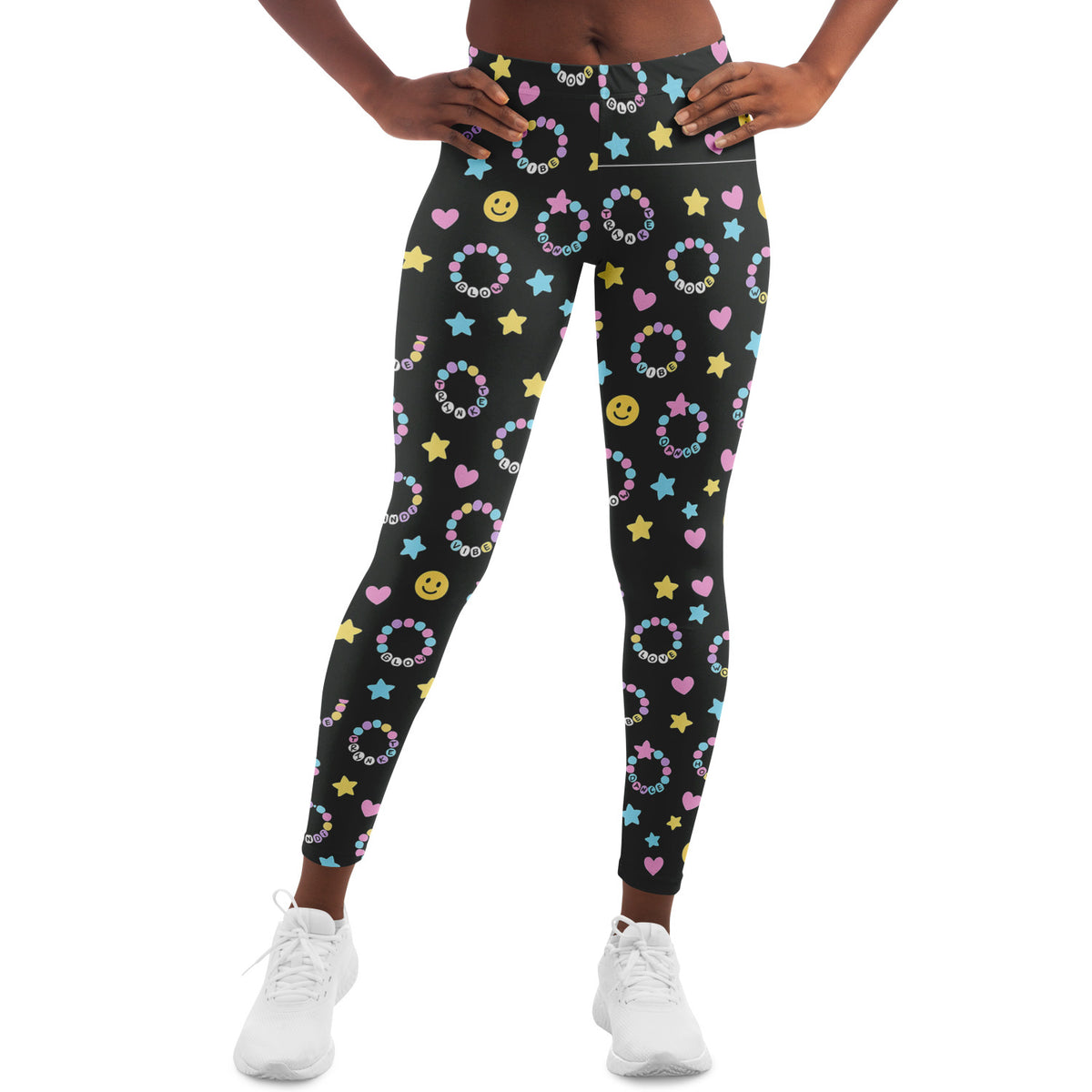 Kandi Leggings, front, on model