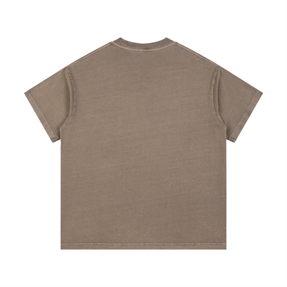 Still Vibin' T-Shirt in Coffee detail view by Rave Uniform