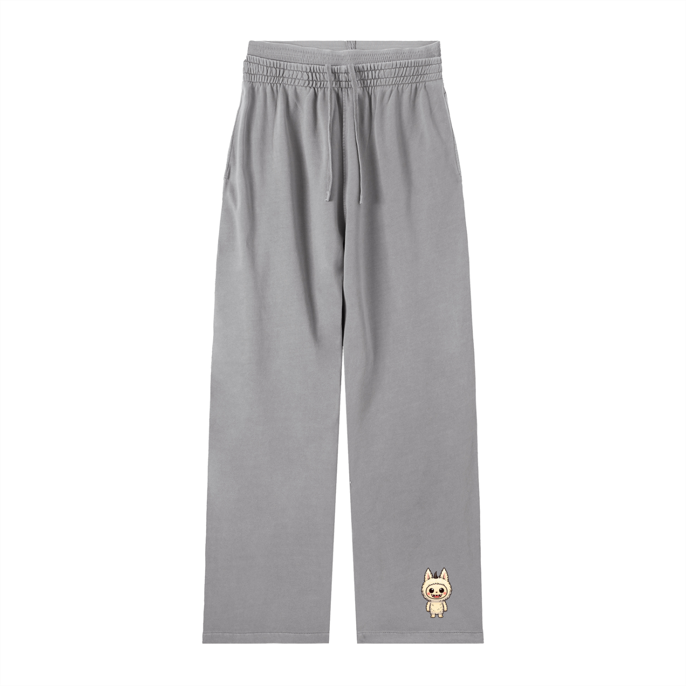 Labubu Waist Pants in Medium Gray by Rave Uniform