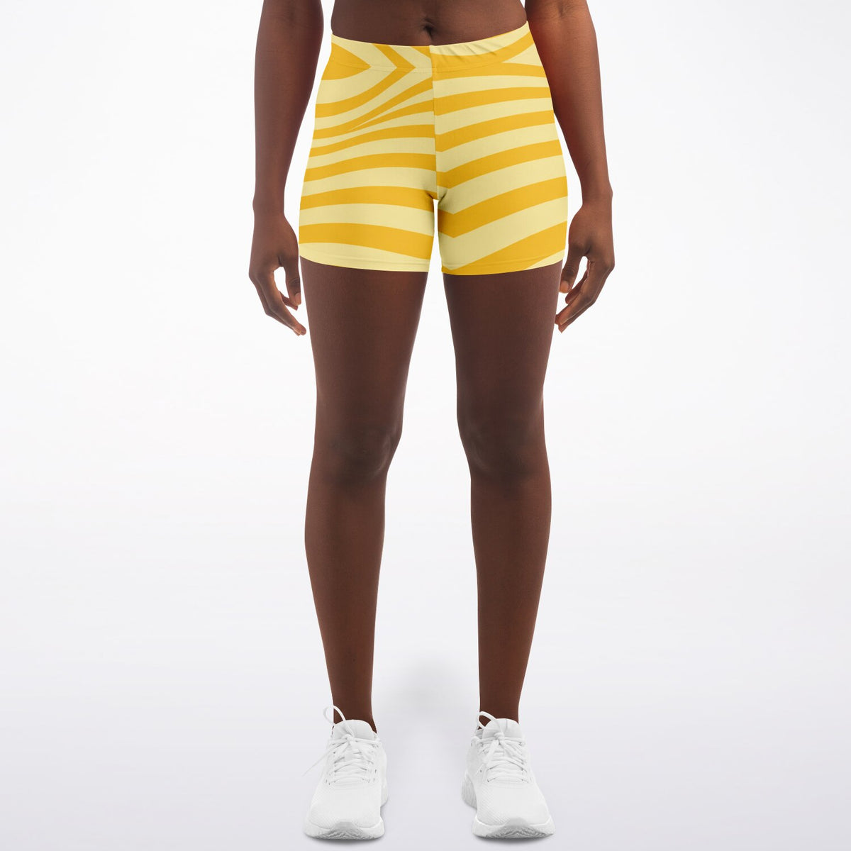 Banana Split Legging Shorts, front, on model