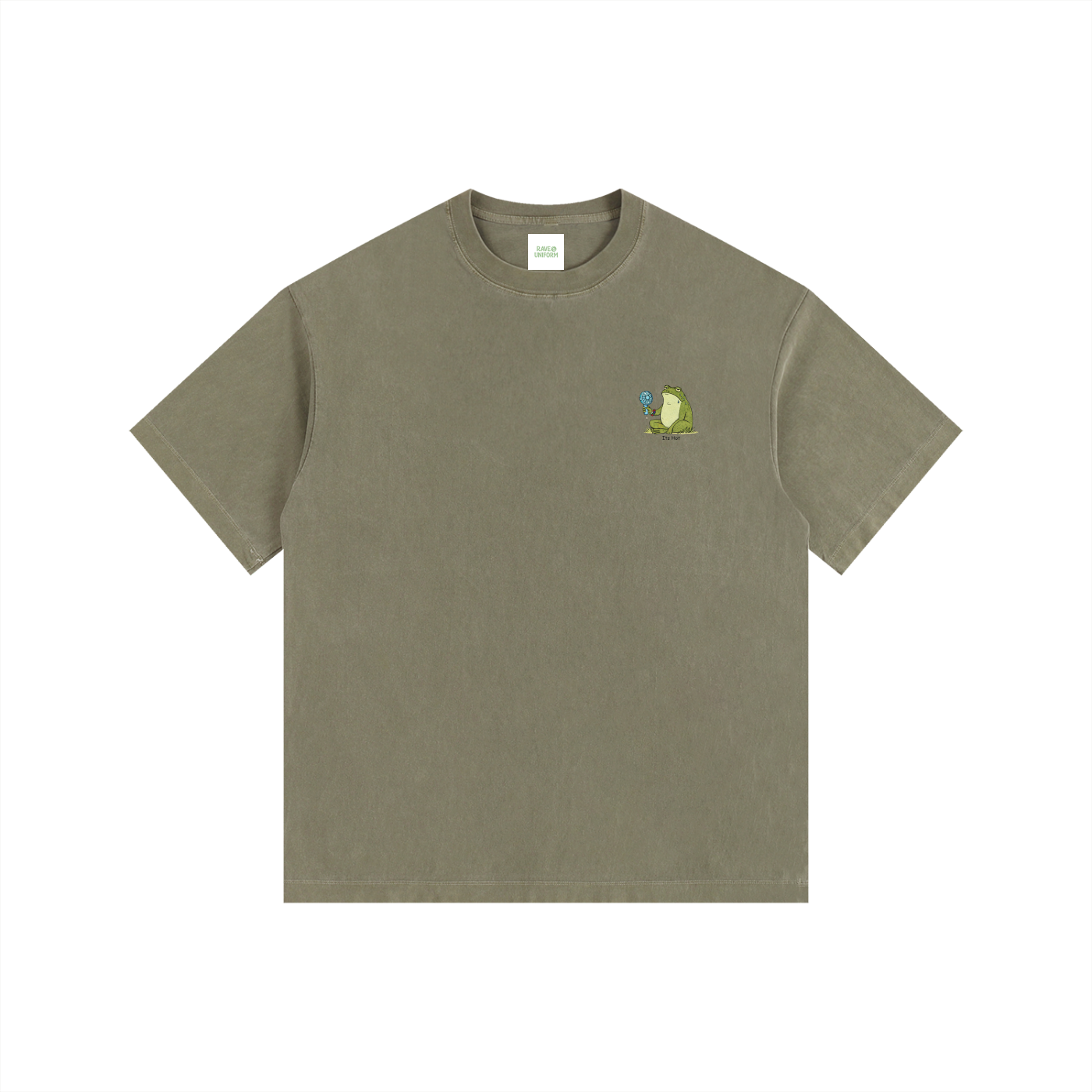 Its Hot Frog Oversized T-Shirt - Rave Streetwear View
