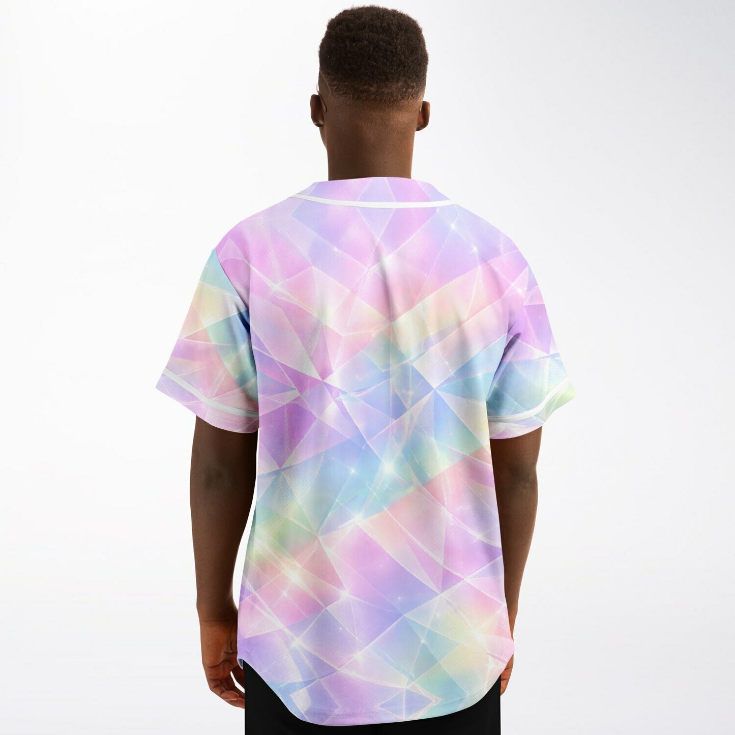 Sherbert Kaleidoscope Baseball Jersey