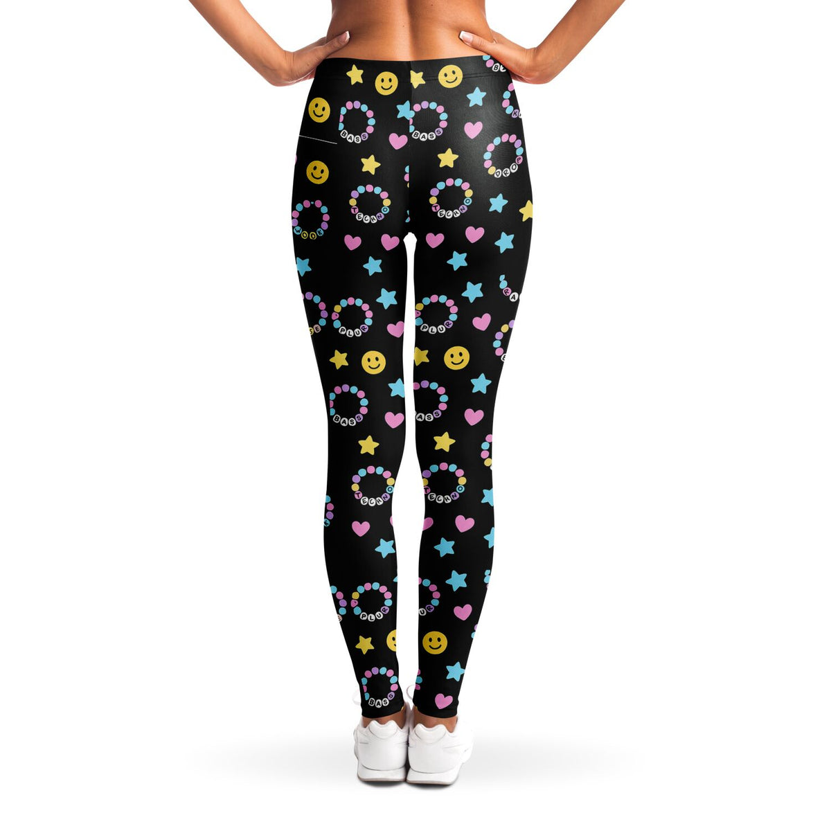 Kandi Leggings, back, on model