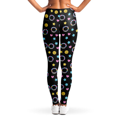 Kandi Leggings, back, on model
