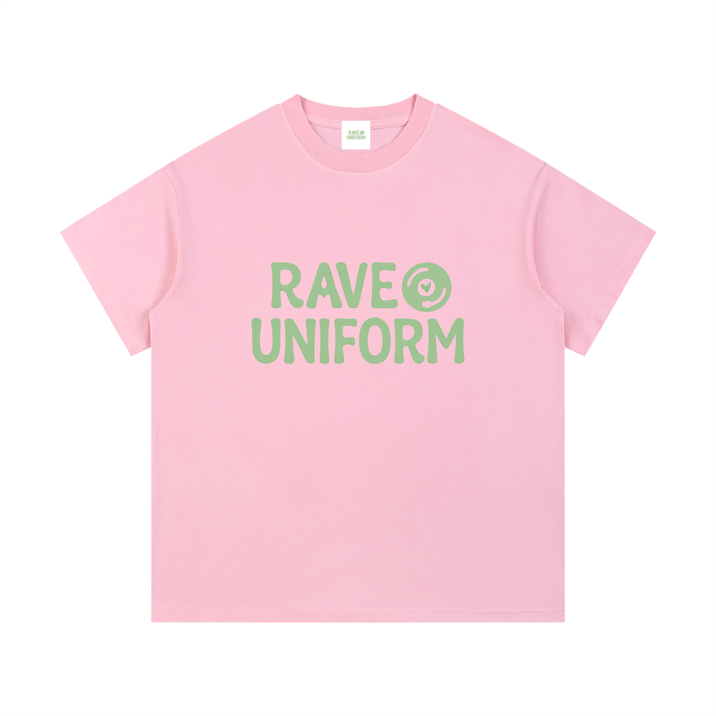 Rave Uniform T-Shirt in Pink detail view