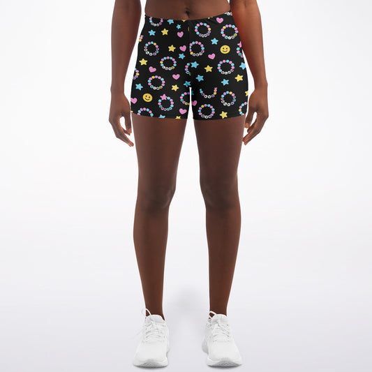 Kandi Legging Shorts, front, on model