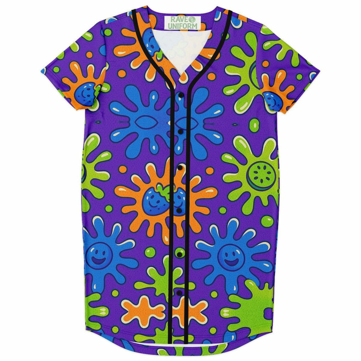 Capri Sun Baseball Jersey Dress, front, flat lay