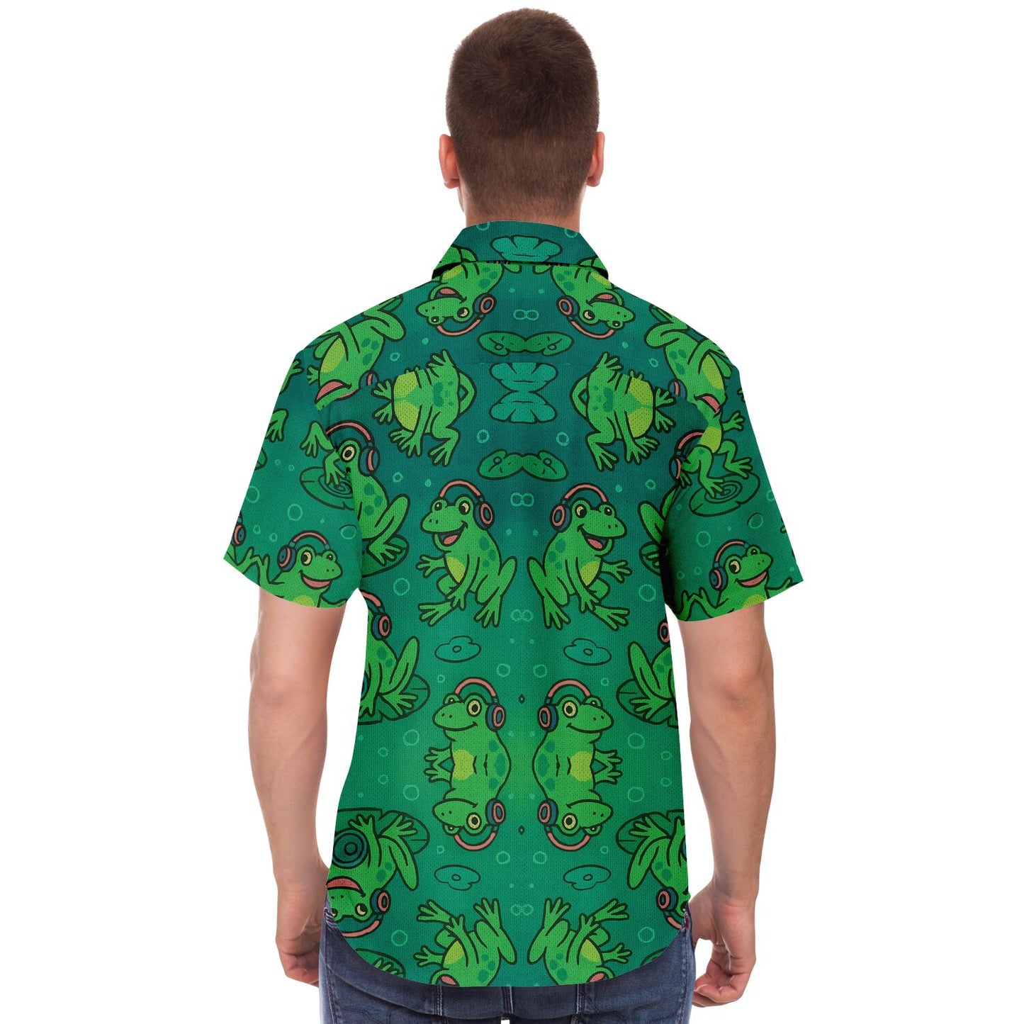 Bass Frog Button Up