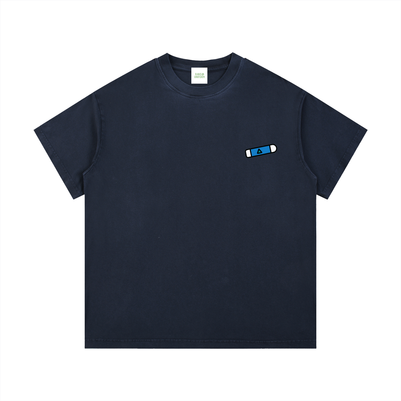 Deep Breath T-Shirt - Rave Uniform Detail View