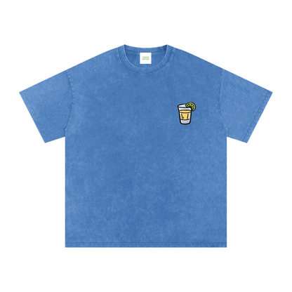 Techno & Tequila Vintage Oversized T-Shirt