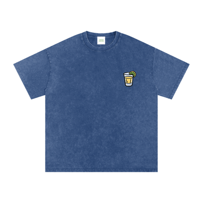 Techno & Tequila Vintage Oversized T-Shirt