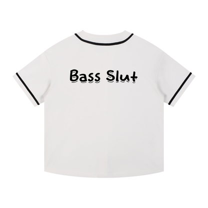 Contrast Piped Button-Up Jersey