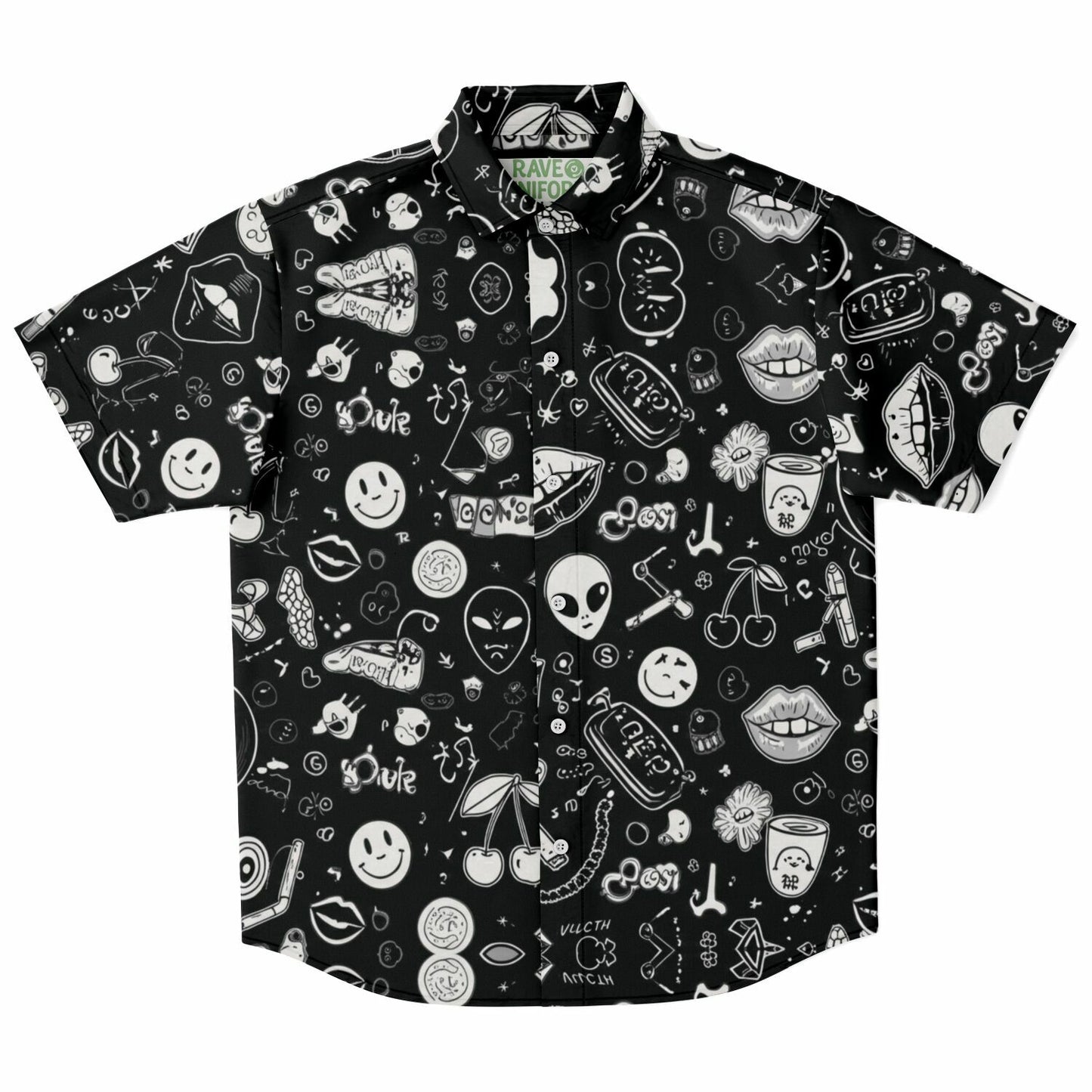 Stoner Doodles Button Up