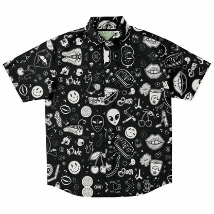 Stoner Doodles Button Up