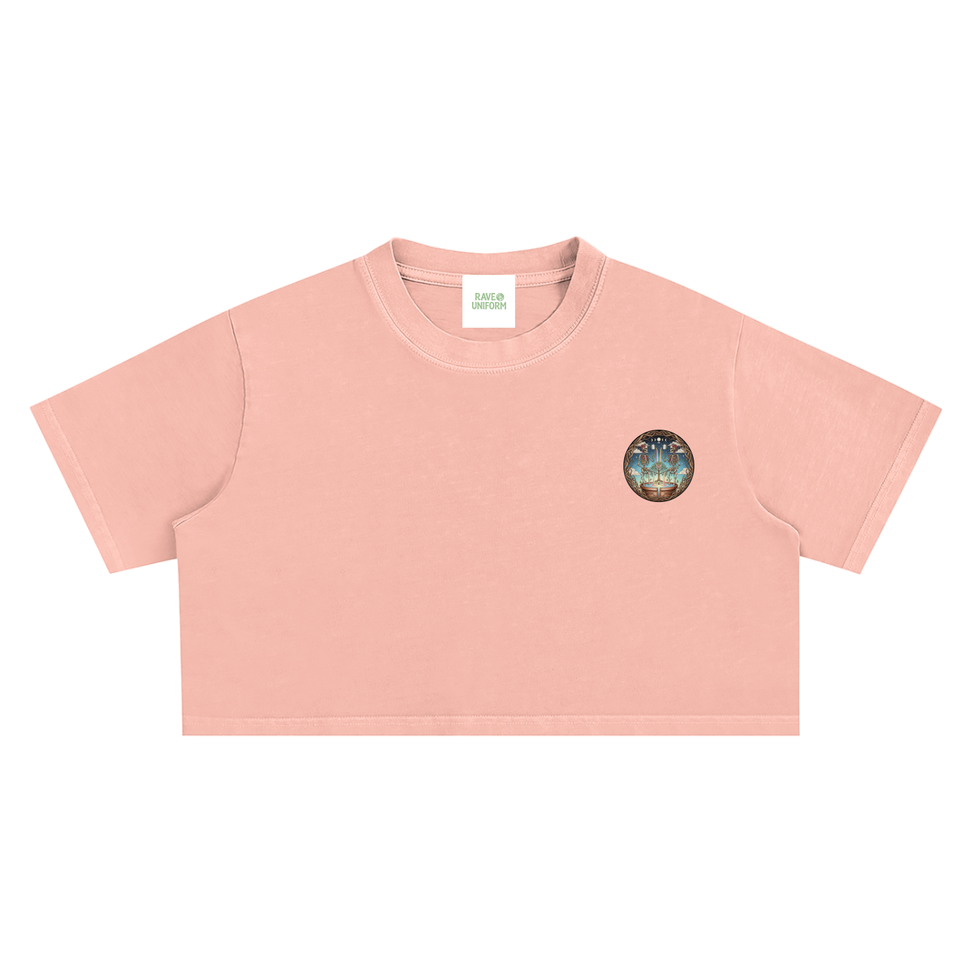 Flower Friends Crop Top - Rave Streetwear View