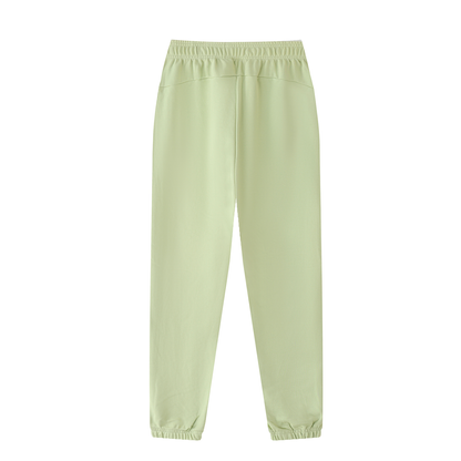 Rave Mom Cuffed Sweatpants in Light Green alternate view by Rave Uniform