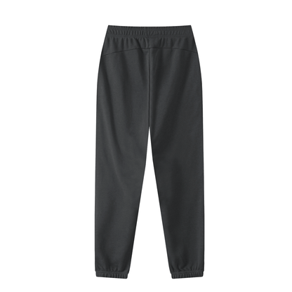 Rave Mom Cuffed Sweatpants in Dark Gray detail view by Rave Uniform
