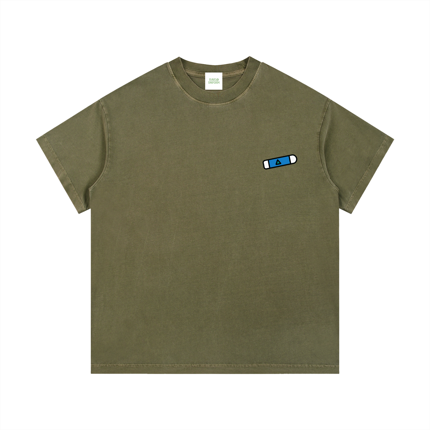 Deep Breath T-Shirt - Rave Uniform Detail View