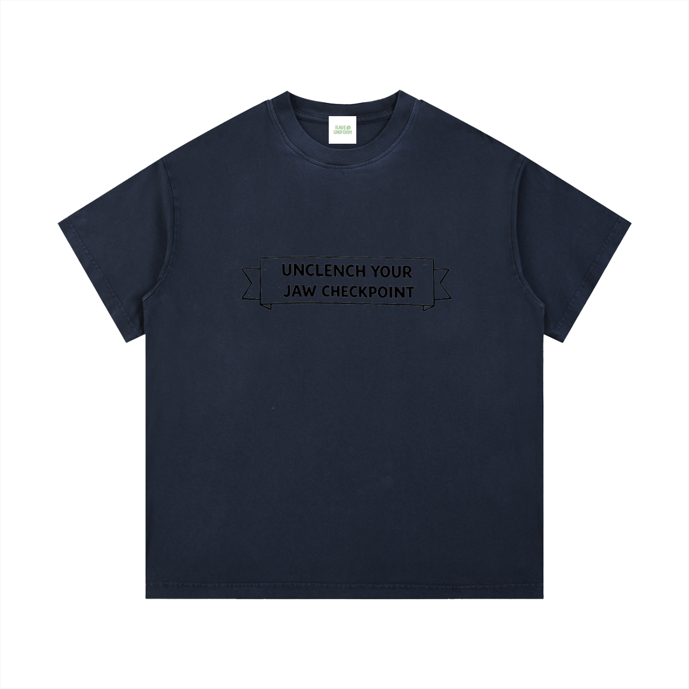 Unclench Your Jaw T-Shirt - Rave Uniform Detail View