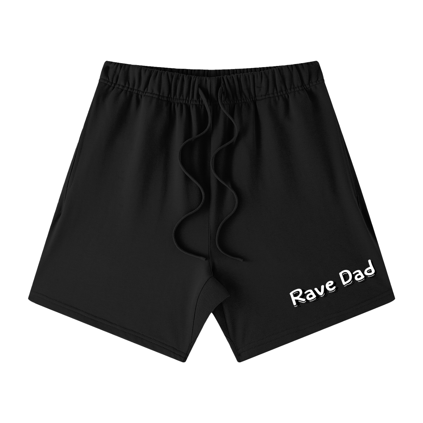 Rave Dad Cotton Shorts
