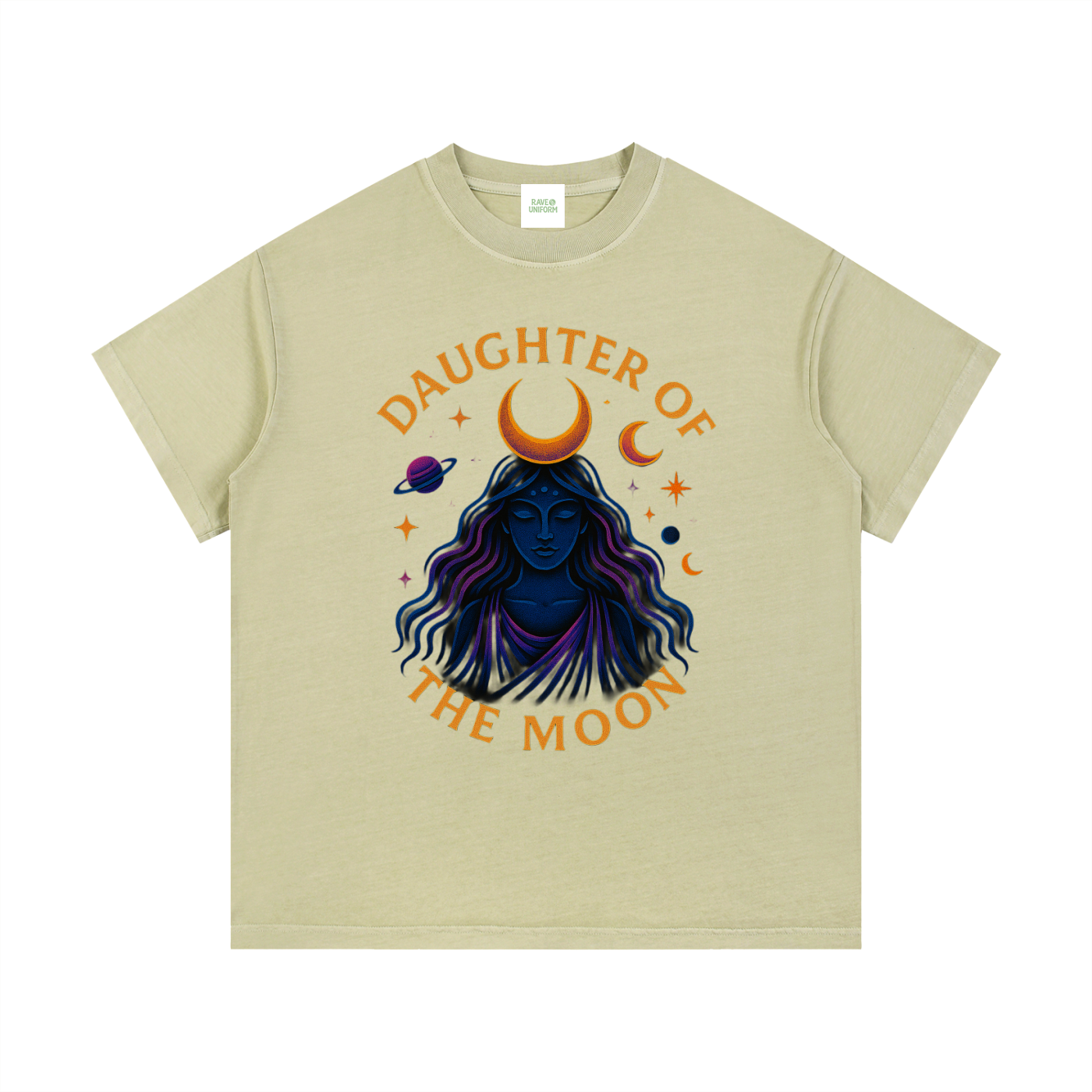 Daughter of The Moon T-Shirt - Rave Streetwear View