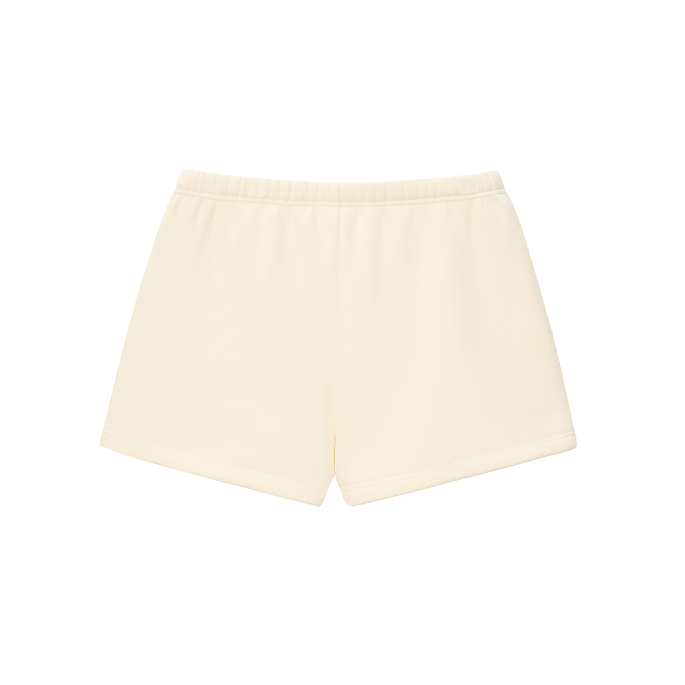 PLUR Cotton Shorts in White alternate view by Rave Uniform