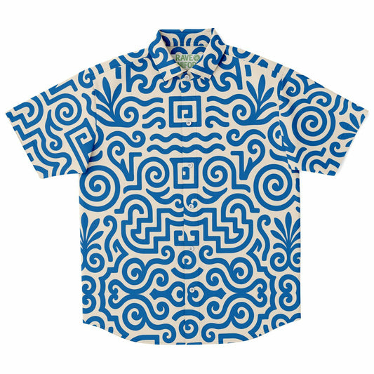 Greek Isles Button Up