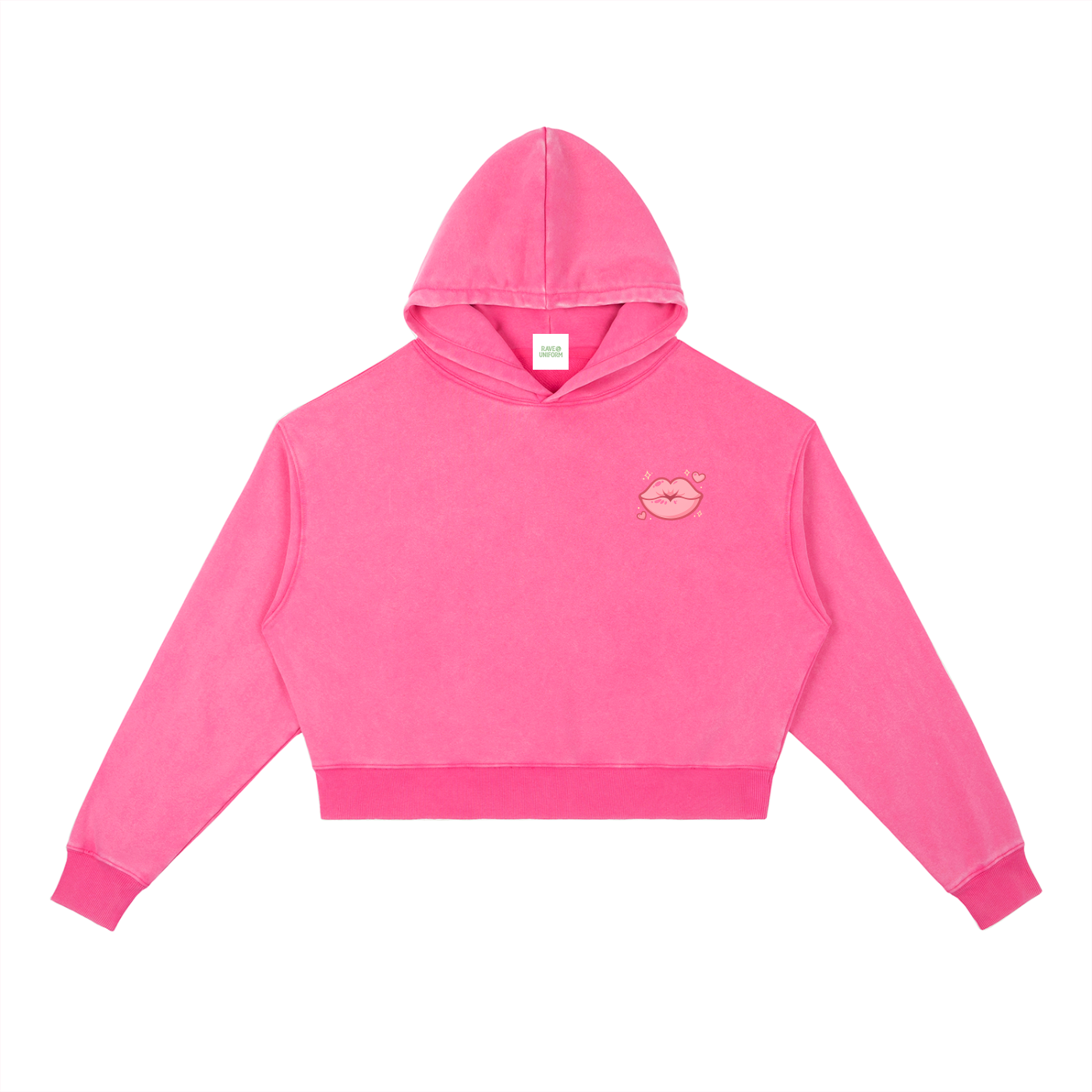 Smoochie Heavyweight Hoodie - Rave Streetwear View