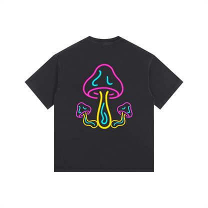 Glowing Mushroom Oversized T-Shirt
