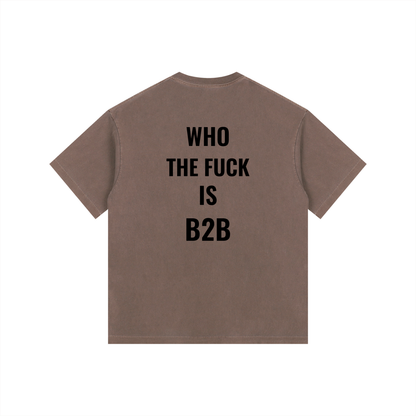 Who's B2B Oversized Shirt detail view by Rave Uniform