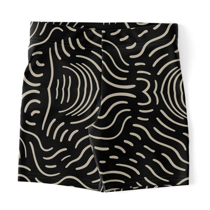 Golden Doodles Legging Shorts, front, flat lay