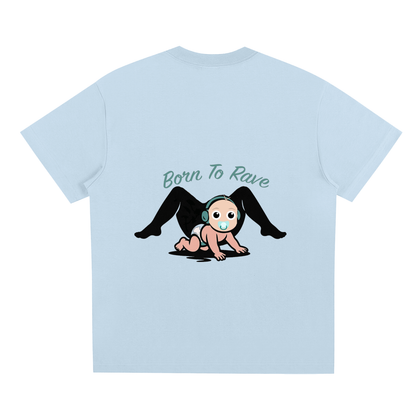 Sorona Quick-Dry Cooling T-Shirt in Sky Blue alternate view by Rave Uniform
