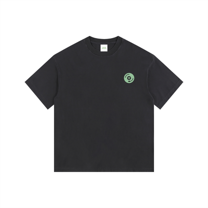 Vinyl Love Oversized T-Shirt in Black by Rave Uniform