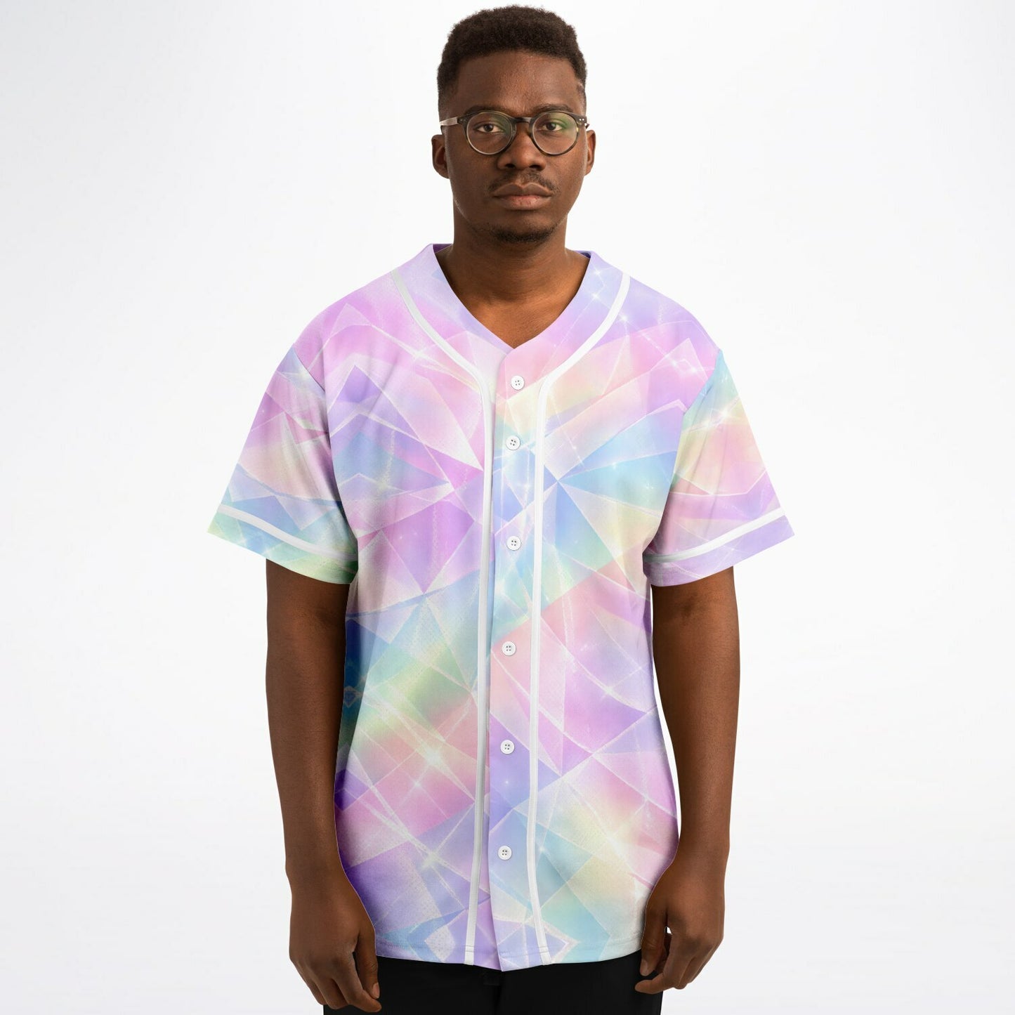Sherbert Kaleidoscope Baseball Jersey