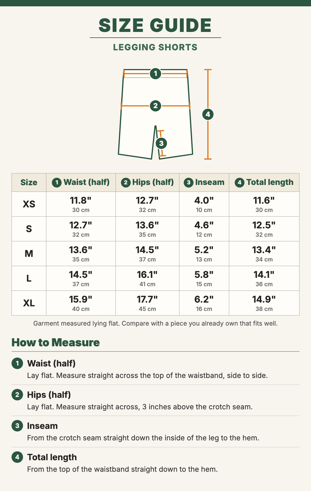 Size guide