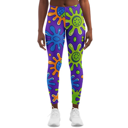 Capri Sun Leggings, front, on model