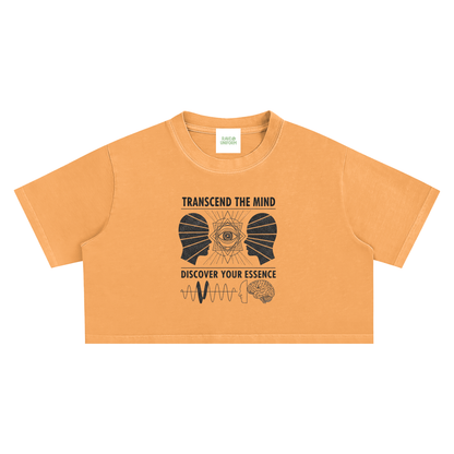 Discover Your Mind Crop Top