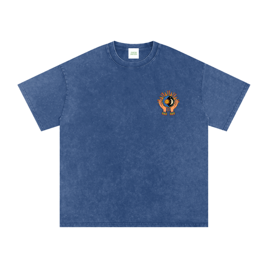 Aztec Rising Oversized Vintage T-Shirt