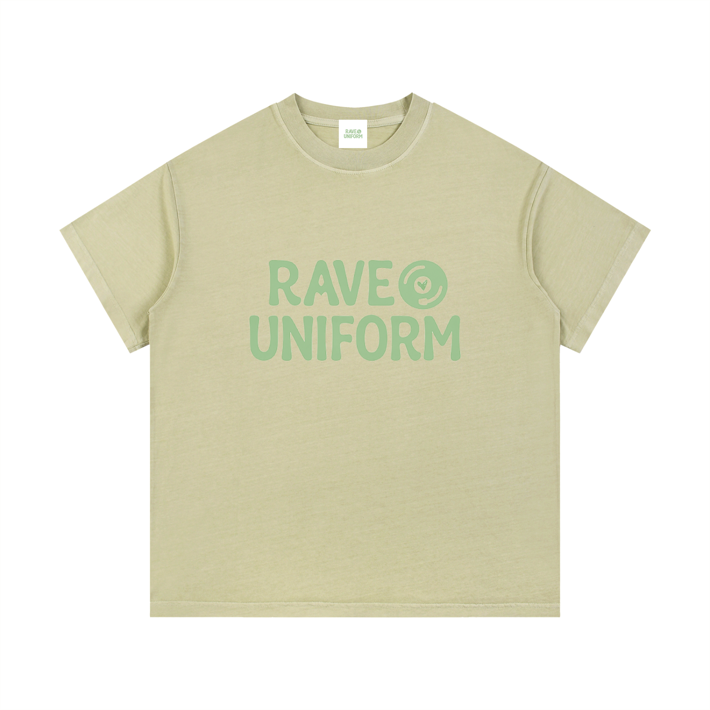 Rave Uniform T-Shirt in Bean Green