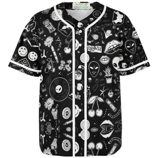 Stoner Doodles Baseball Jersey